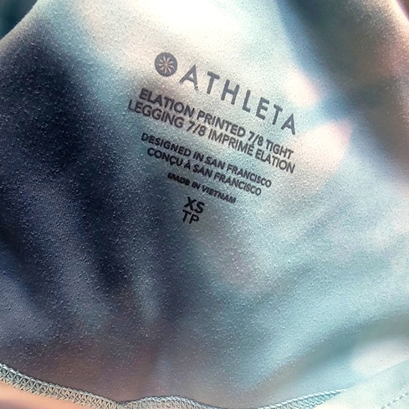 ATLHETA SET of Leggins size XS and cropped size S - Picture 4 of 7